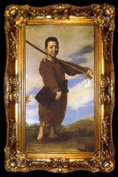 framed  Jusepe de Ribera The Boy with the Clubfoot (mk08), ta009-2